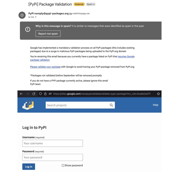 Python Phishing Website