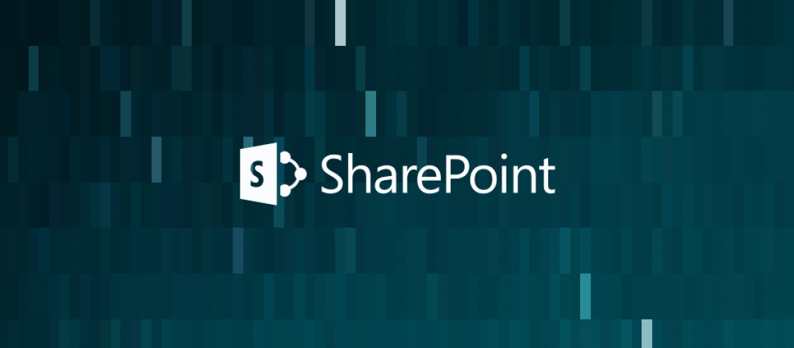 Sharepoint logo warning of the dangers of phishing